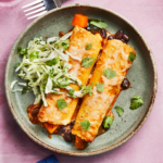 Butternut Squash & Black Bean Enchiladas