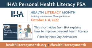 health literacy month