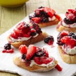 Balsamic Berry Bruschetta